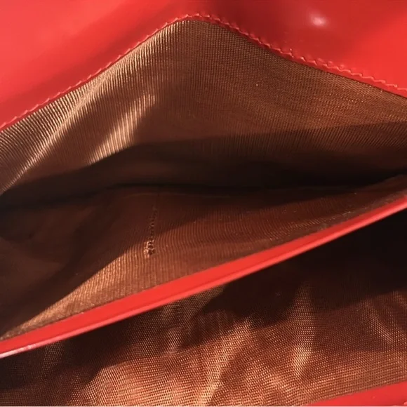Salvatore Ferragamo Red Leather Wallet